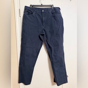 Duluth Trading Co Navy Blue Jeans